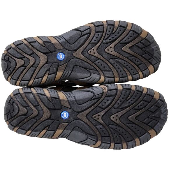 Nunn Bush Men Rio Bravo Fisherman Sport Sandals Size US 10W Tan Faux Leather - Picture 3 of 4